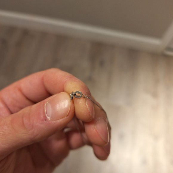 Solid Platinum PT950 7.5 inch bead chain bracelet - Picture 2 of 3